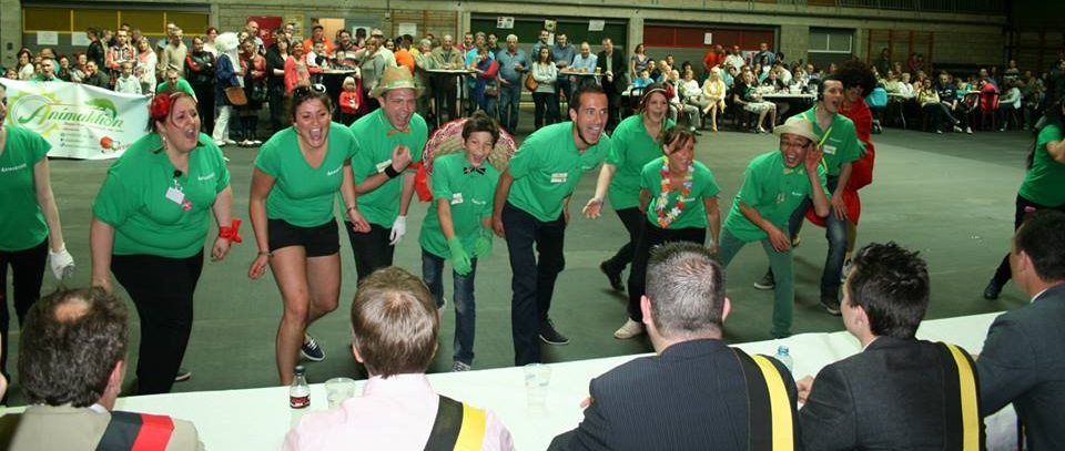 Participation de nos jeunes à la cavalcade de Auvelais