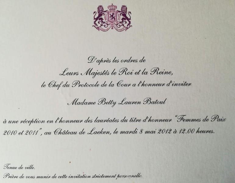 Invitation betty batoul mai 2012